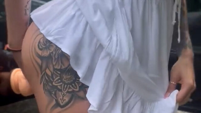 Itzgrippytv onlyfans leak – masturbate dildo public