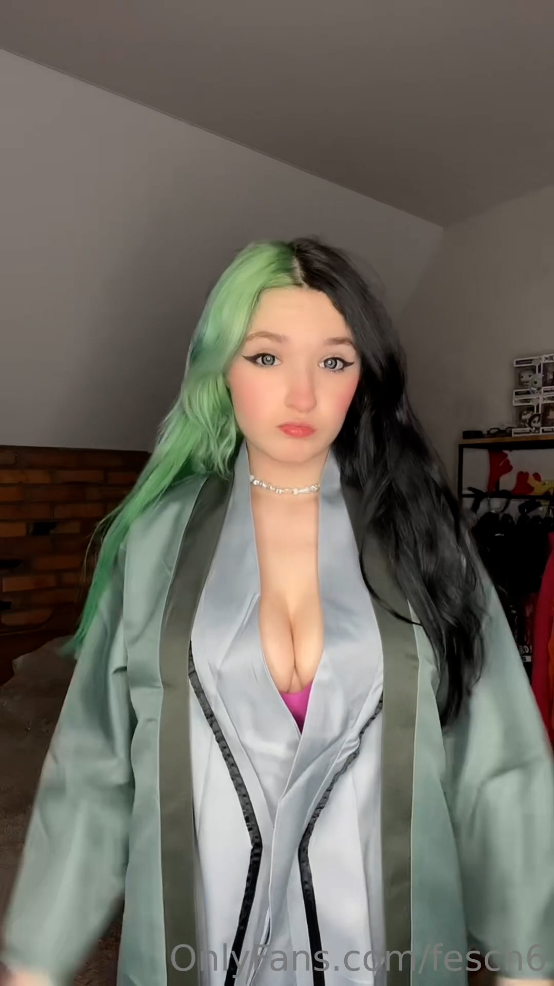 Fesch6 onlyfans leak video – cosplays teasing big boobs