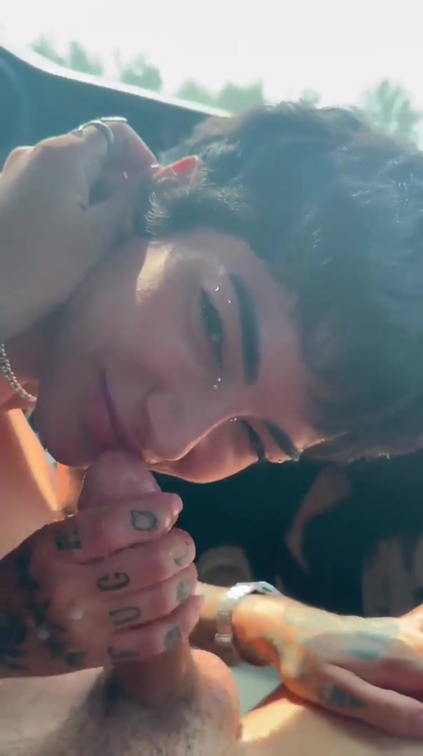 Marcela Lelly Hot Sextape Deepthroat Blowjob On Car